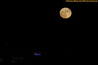 Super Moon Rising over Reno, NV